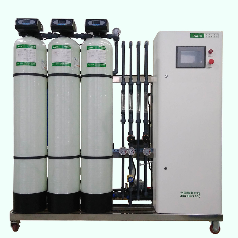 Double Stage RO System EDI Water Treatment Plant For Microelectronics Medical