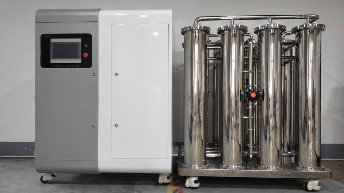 Centrifugal Pump Type Hemodialysis Dialysis Double Pass RO System with Stainless Steel Membrane Housing
