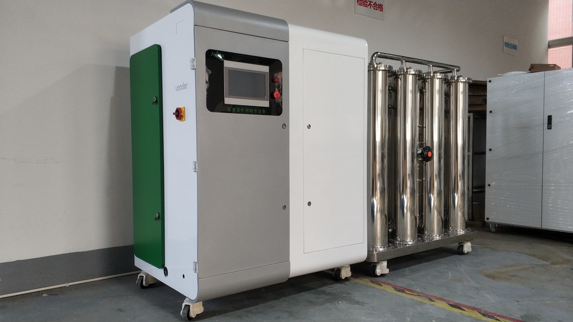 Centrifugal Pump Type Hemodialysis Dialysis Double Pass RO System with Stainless Steel Membrane Housing