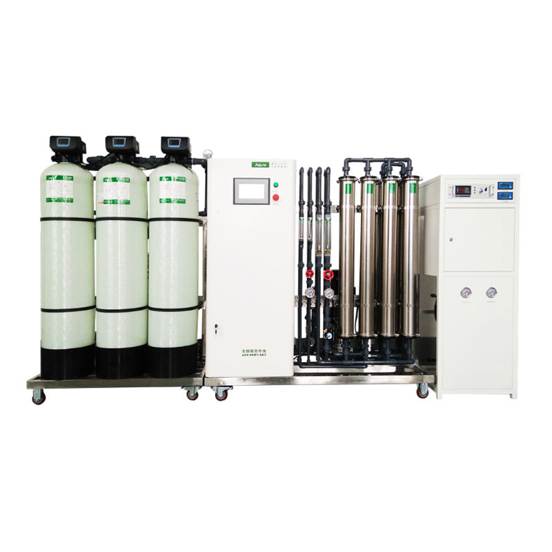 300L/H To 500L/H Medical Water Purification System Pressure Vessels 2stage RO + EDI