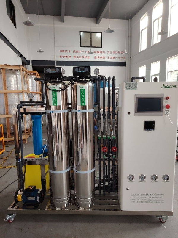 300Liter Per Hour dual pass RO + EDI Water Treatment Plant With RO System Equipment