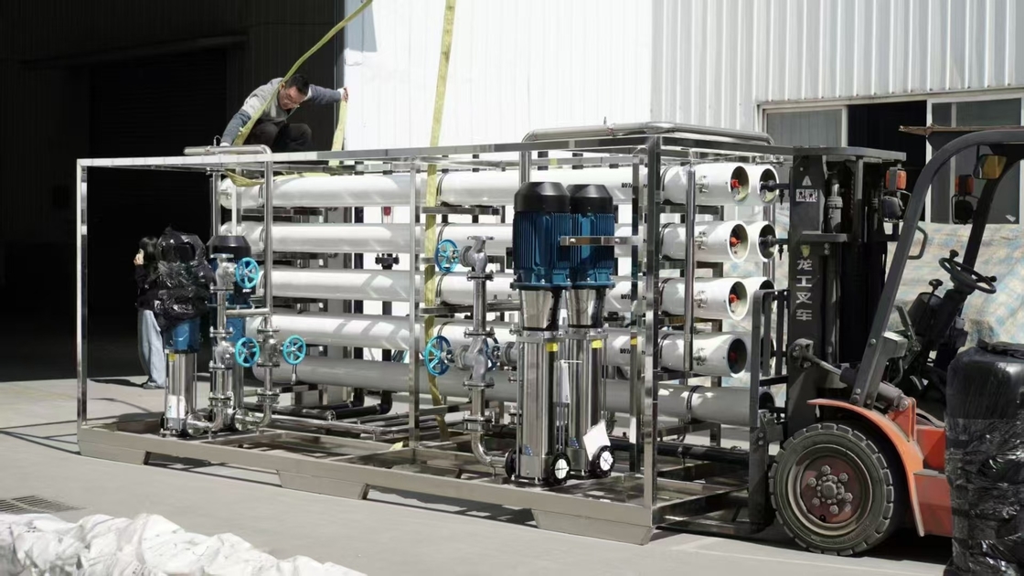15 T per hour EDI  ultra pure water system industrial use with 2 stage RO system