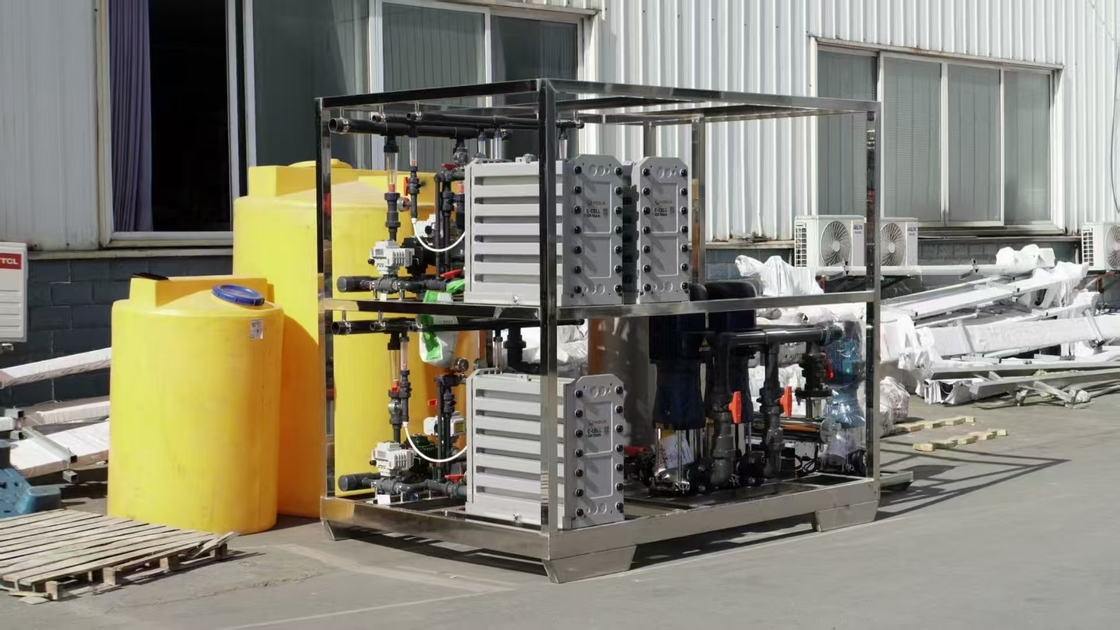15 T per hour EDI  ultra pure water system industrial use with 2 stage RO system