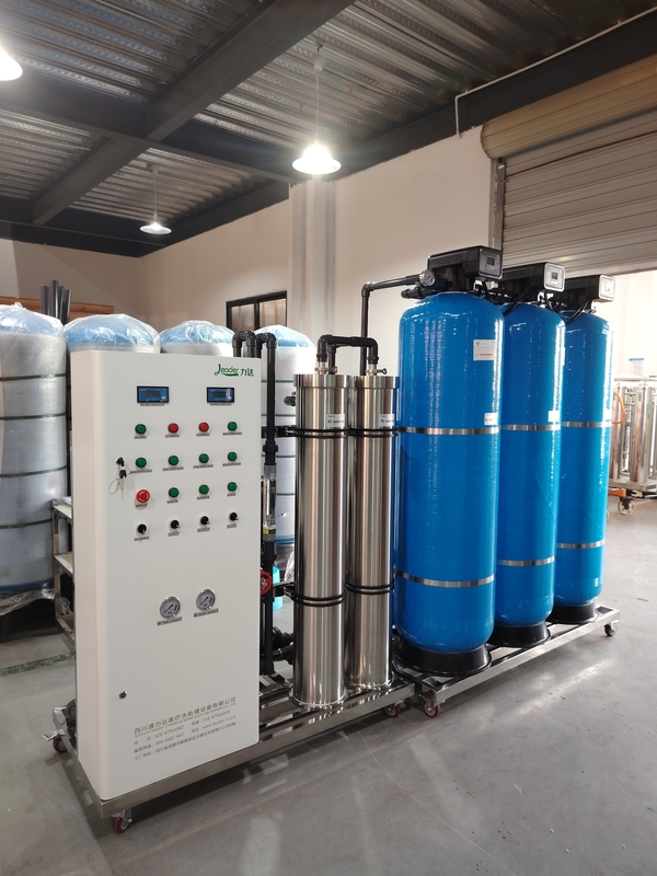 2000LPH 1 stage RO water purificaton plant with VONTRON RO membrane