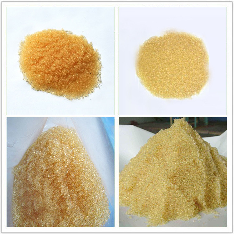 Macroporous Water Treatment Plant Filter Media Weak Acid Cation Ion Exchange Resin