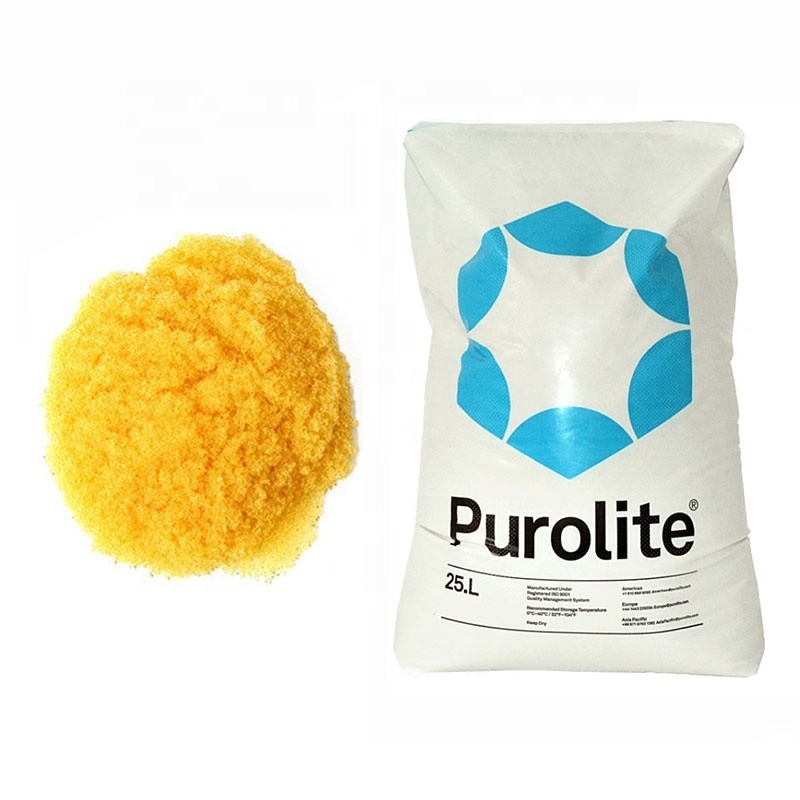 Macroporous Water Treatment Plant Filter Media Weak Acid Cation Ion Exchange Resin