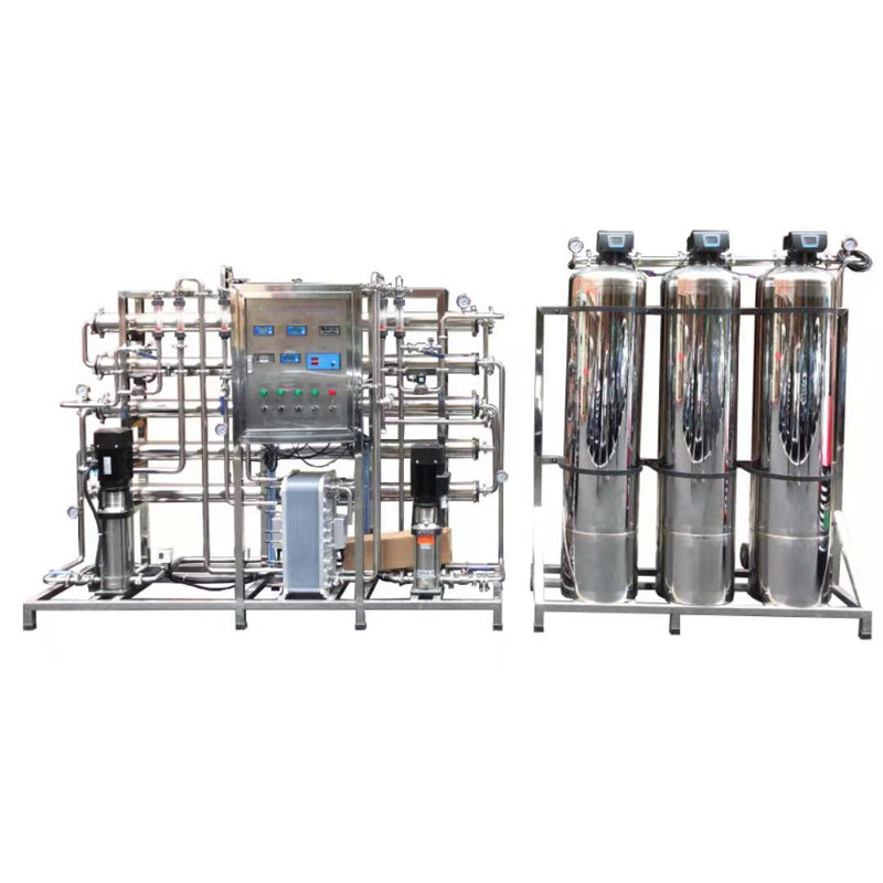 5TPH FRP / SS Ro Reverse Osmosis Water Treatment Plant Two Stages