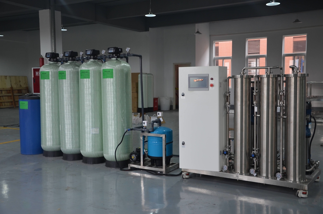 10TPH Double Pass RO System Two Stages Ro Reverse Osmosis Water Treatmen Plant