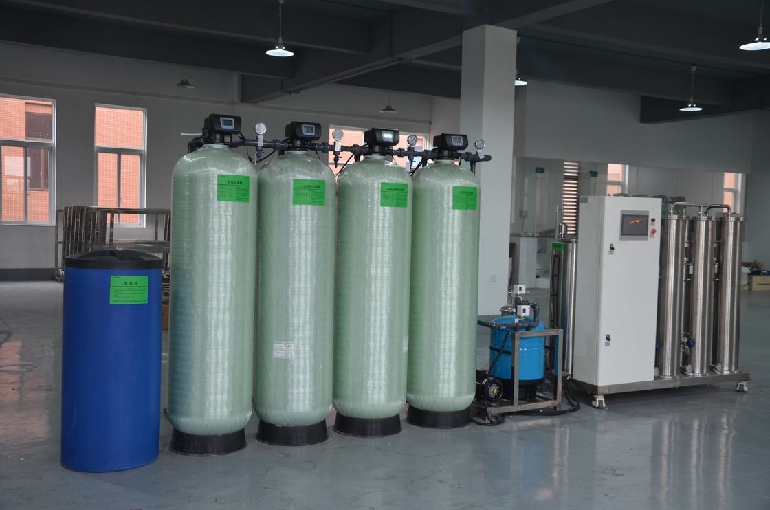 10TPH Double Pass RO System Two Stages Ro Reverse Osmosis Water Treatmen Plant