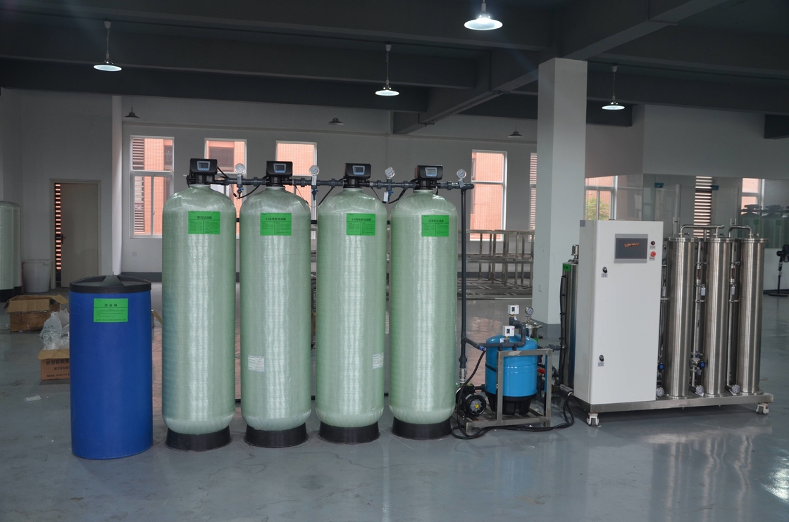 10TPH Double Pass RO System Two Stages Ro Reverse Osmosis Water Treatmen Plant