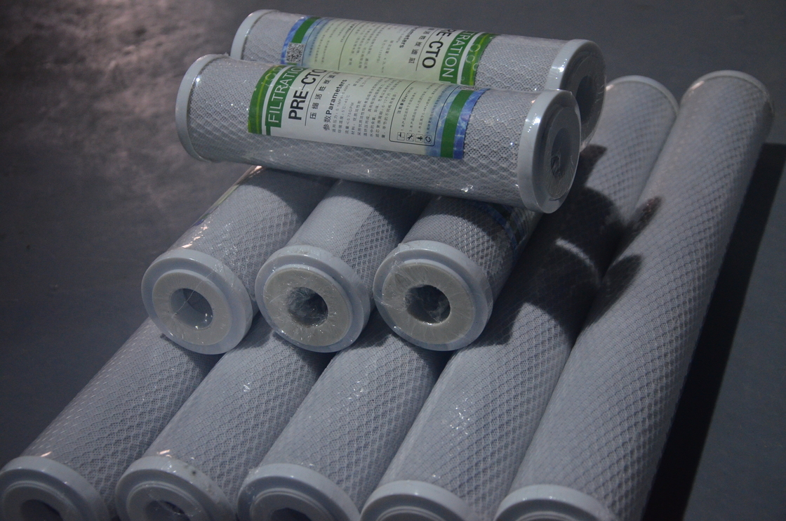 10inch CTO Compressed Activated Carbon filter cartridge for pure water machine RO System Accessories