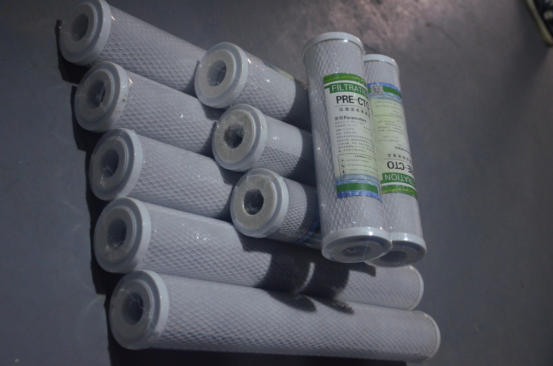 10inch CTO Compressed Activated Carbon filter cartridge for pure water machine RO System Accessories