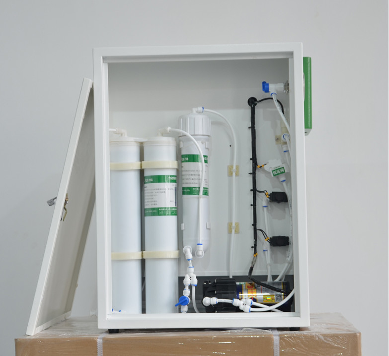Lab Water Treatment Single Pass RO System For Deionized Water 40 Liter Per Hour