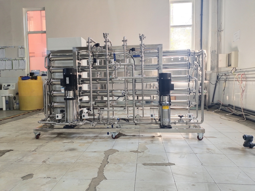 Two Stage Reverse Osmosis Water Treatment System RO Plant 1000Lph