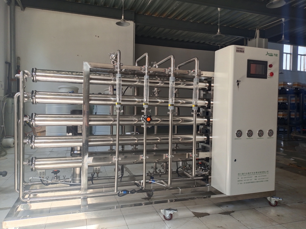 Two Stage Reverse Osmosis Water Treatment System RO Plant 1000Lph