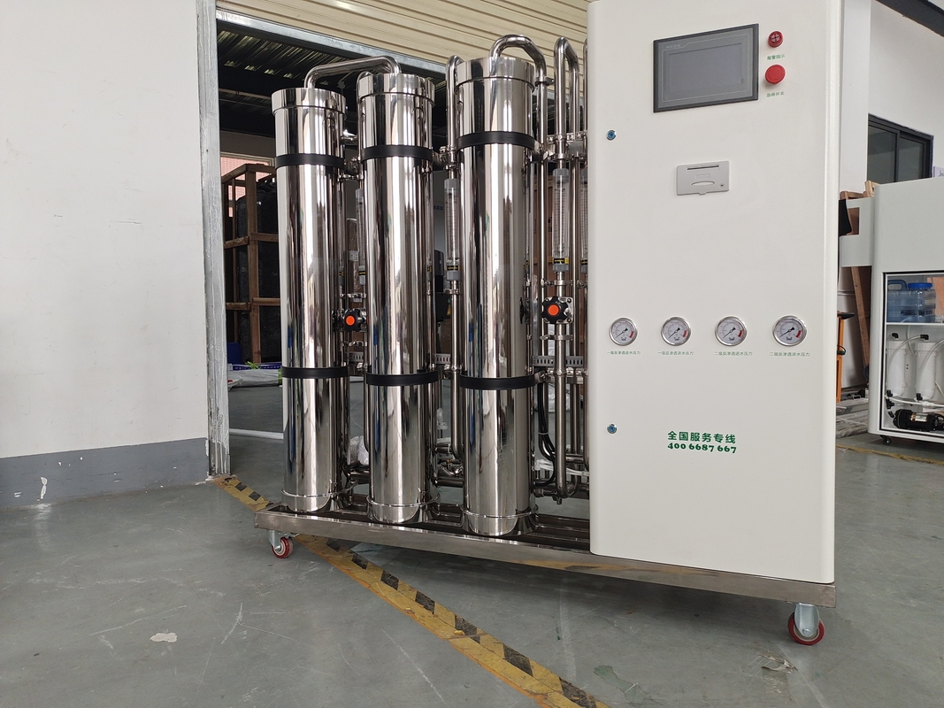 1000LPH Double Stage RO System By Complete SS Material