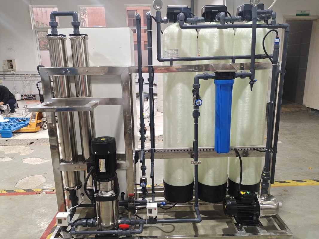 Water Filter System Drinking Water Treatment Machine 500Lph For RO Plant