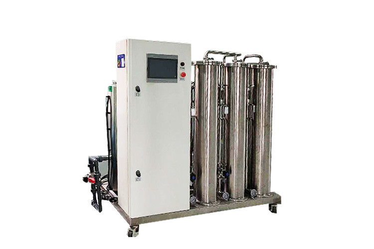 SS Water Filtration Double Pass RO System 1000L/H For Hospital Hemodialysis Room
