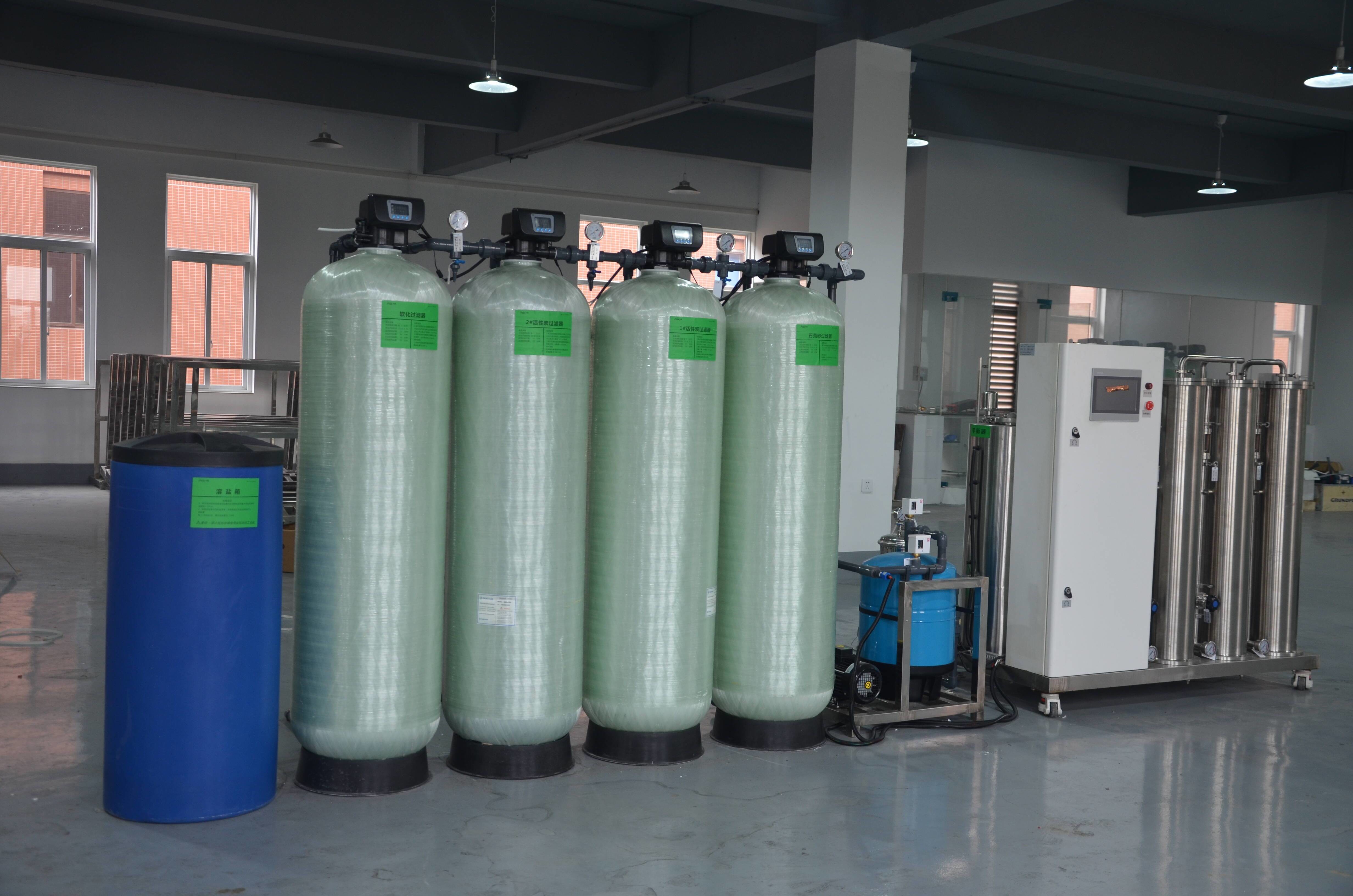 10TPH Double Pass RO System Two Stages Ro Reverse Osmosis Water ...