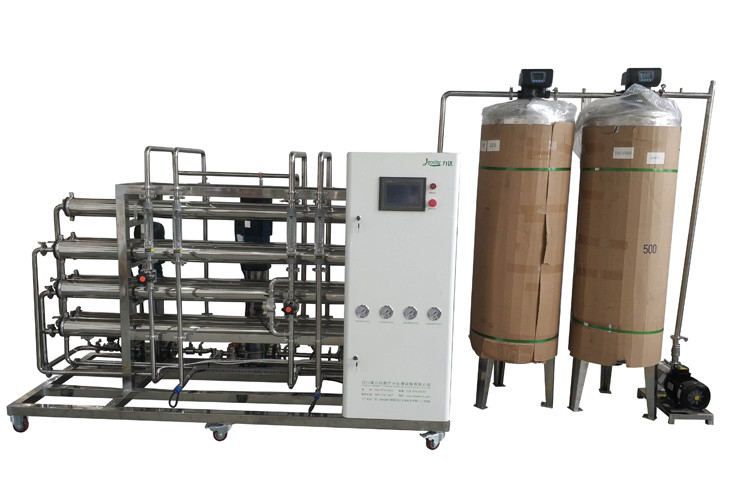 1500LPH Reverse Osmosis System Water Treatment For Water Purification Plant